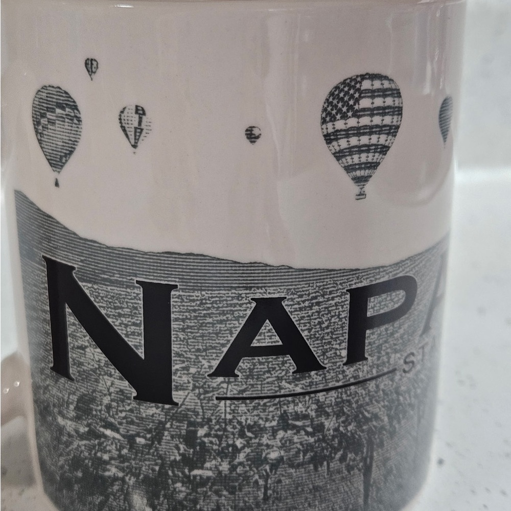 Starbucks Napa Valley Skyline Series  Coffee Mug 2002